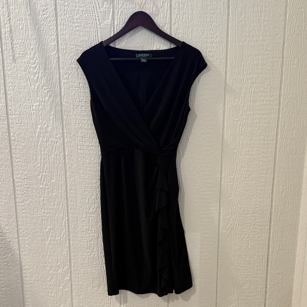 Elegant Black Dress by Ralph Lauren